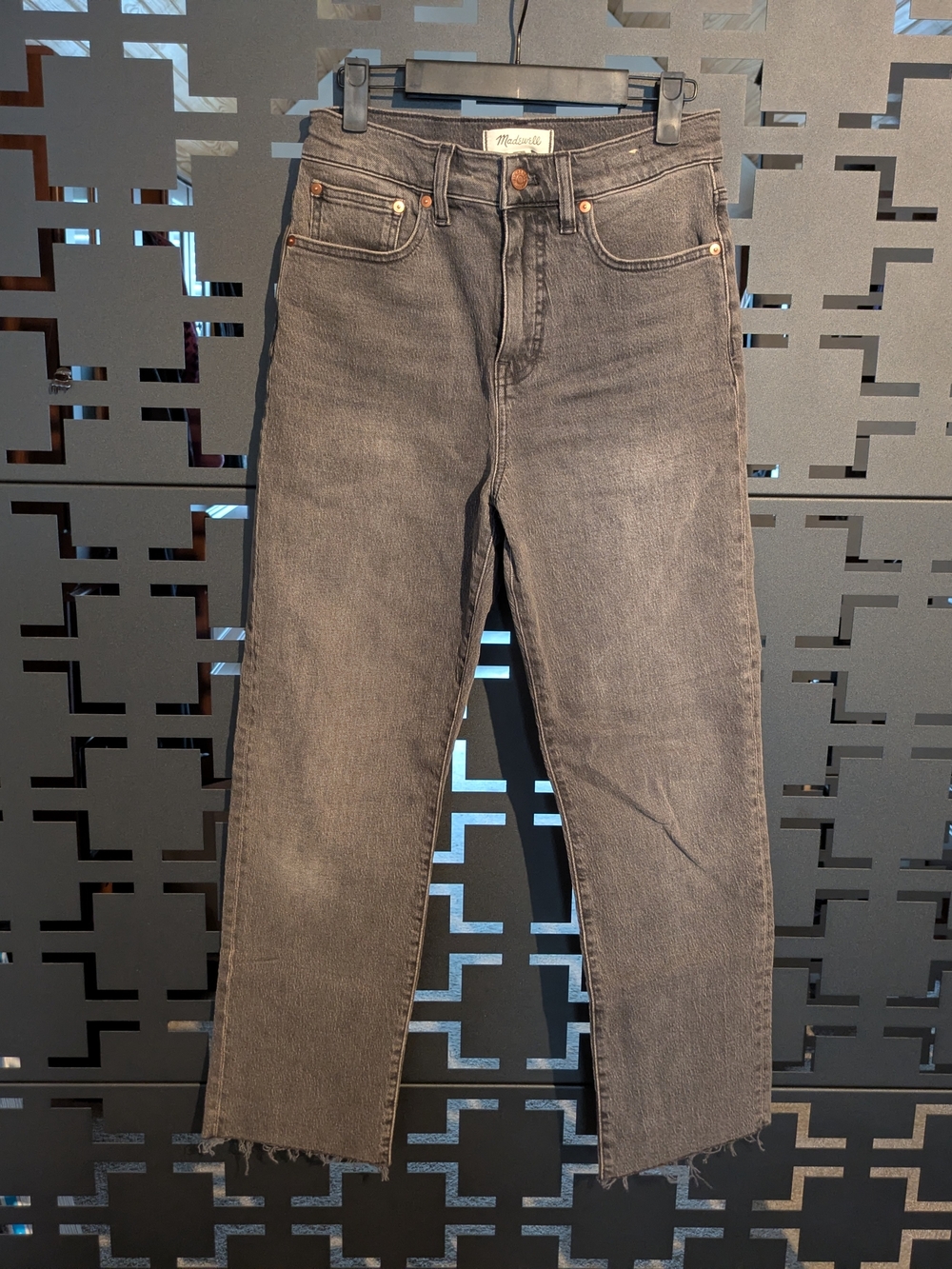 Madewell 90s Straight Crop Jean
